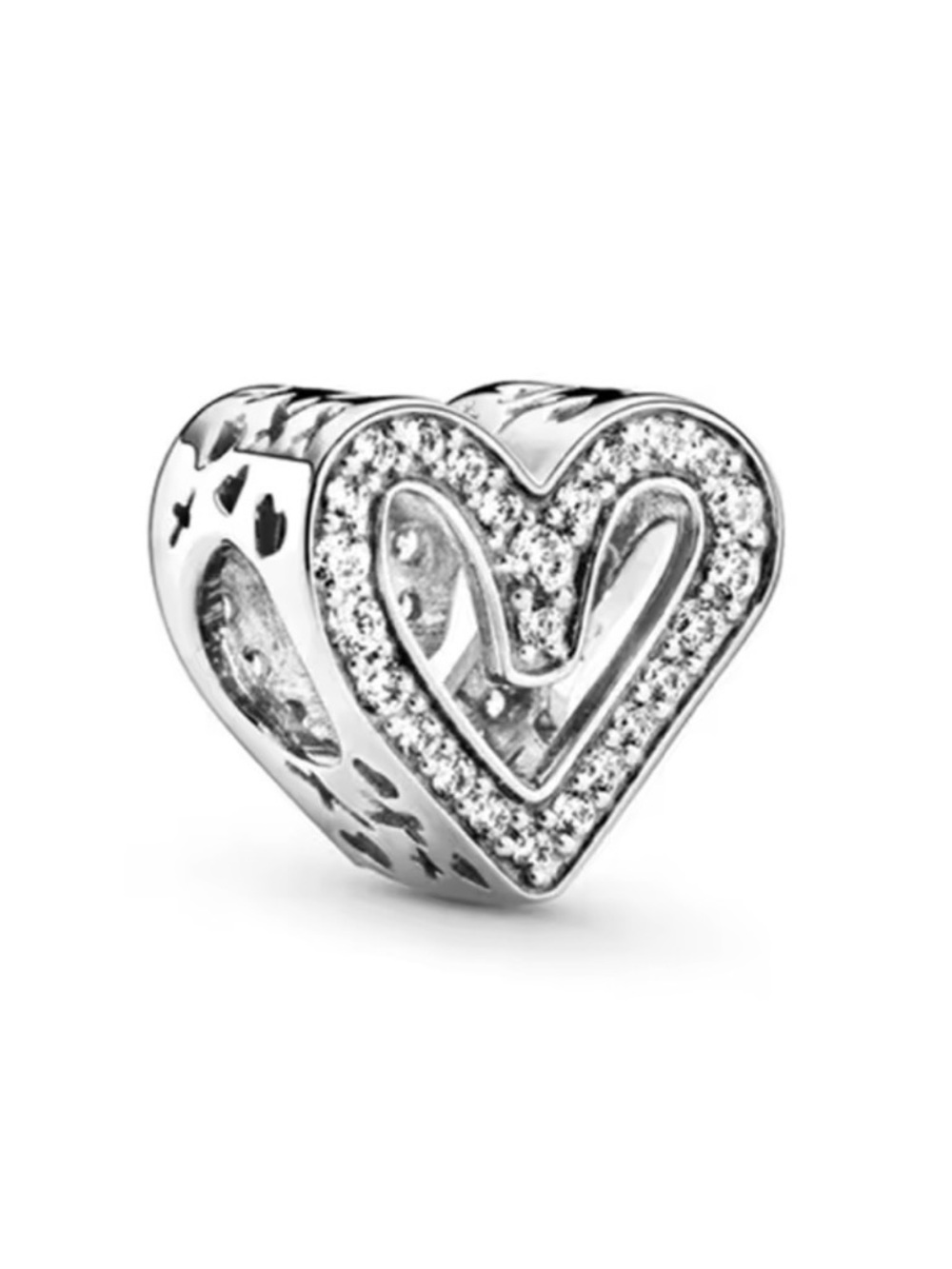 New S925 Heart Pandora Style Charm